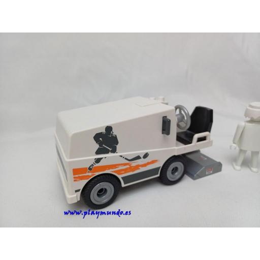 PLAYMOBIL MAQUINA ALISADORA DE HIELO HOCKEY PATINAJE [0]