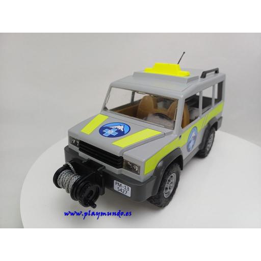 PLAYMOBIL COCHE VEHICULO TODOTERRENO MONTAÑA MOD069 [1]