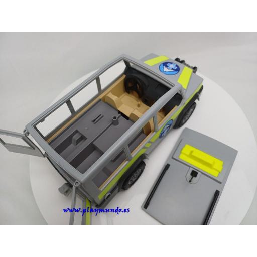 PLAYMOBIL COCHE VEHICULO TODOTERRENO MONTAÑA MOD069 [4]
