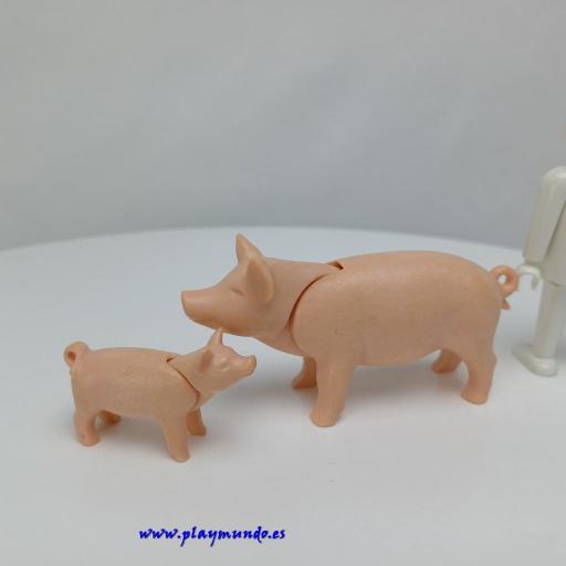PLAYMOBIL CERDO CON CRIA LECHON [0]