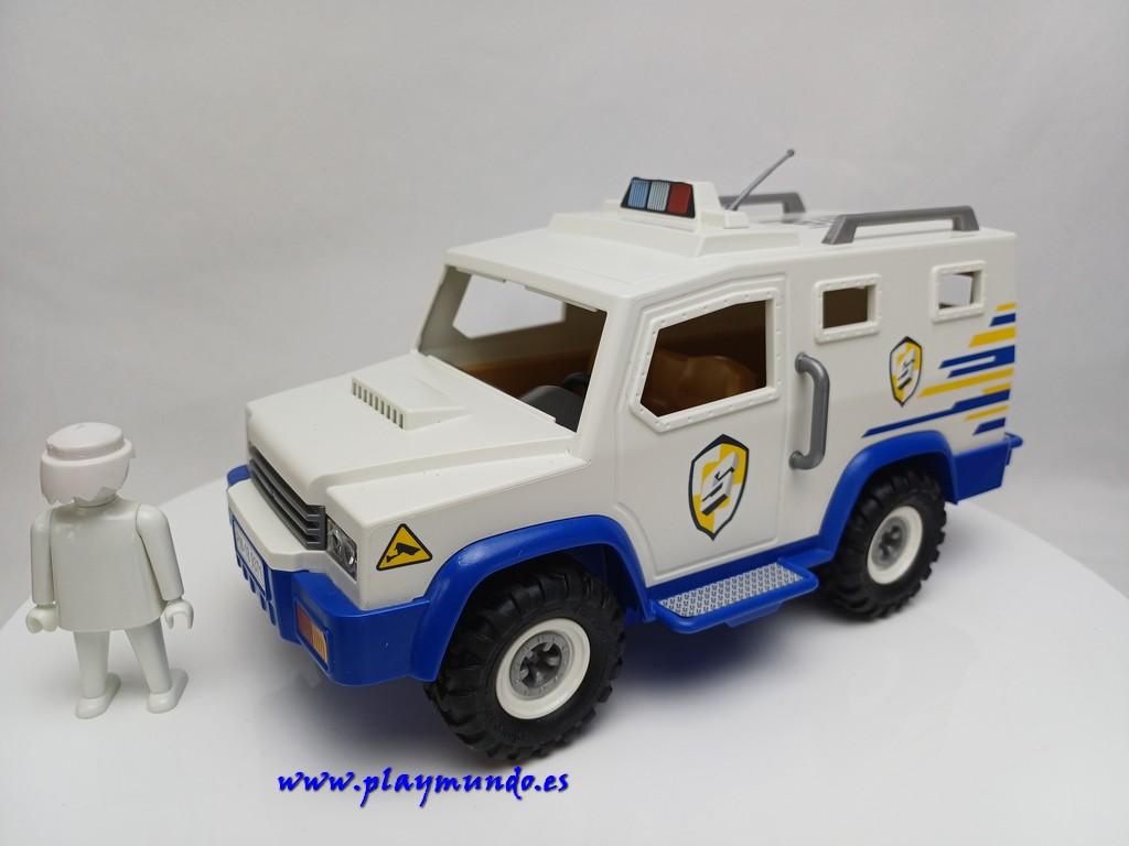 PLAYMOBIL COCHE VEHICULO TODOTERRENO BLINDADO