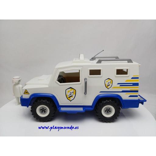 PLAYMOBIL COCHE VEHICULO TODOTERRENO BLINDADO [1]