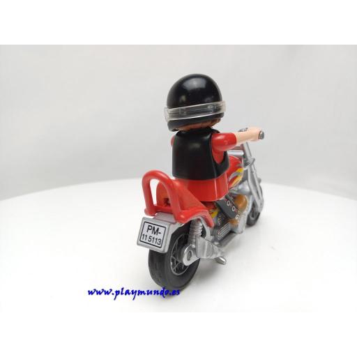 PLAYMOBIL MOTO CHOPPER CUSTOM MOD088 [3]