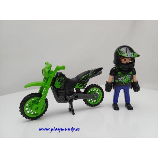 PLAYMOBIL MOTO MOTOCROSS MOD088 [1]