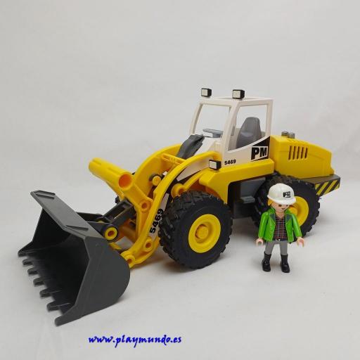 PLAYMOBIL 5469 EXCAVADORA PALA (AÑO 2013) [0]