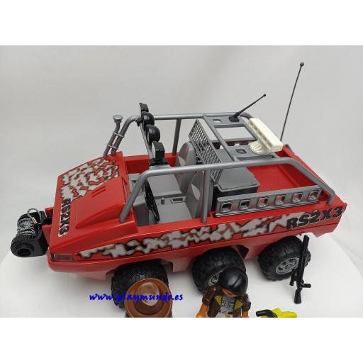 PLAYMOBIL 4844 VEHICULO ANFIBIO BUSCADORES DE TESOROS (AÑO 2009) [2]