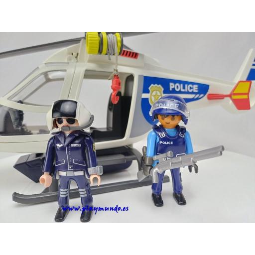 PLAYMOBIL 6921 HELICOPTERO DE POLICIA (AÑO 2016) [2]