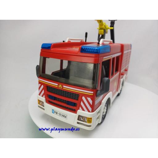 PLAYMOBIL  9464 CAMION DE BOMBEROS (AÑO 2018) Con luces y sonido. [6]