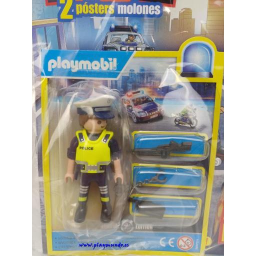 PLAYMOBIL REVISTA BLUE Nº86 POLICIA (MARZO 2026) MOD03 [1]