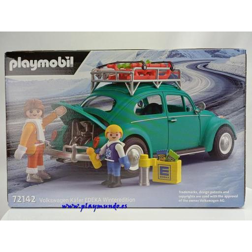 PLAYMOBIL 72142 VOLKSWAGEN BEETLE ESCARABAJO - EDICION EDEKA [0]