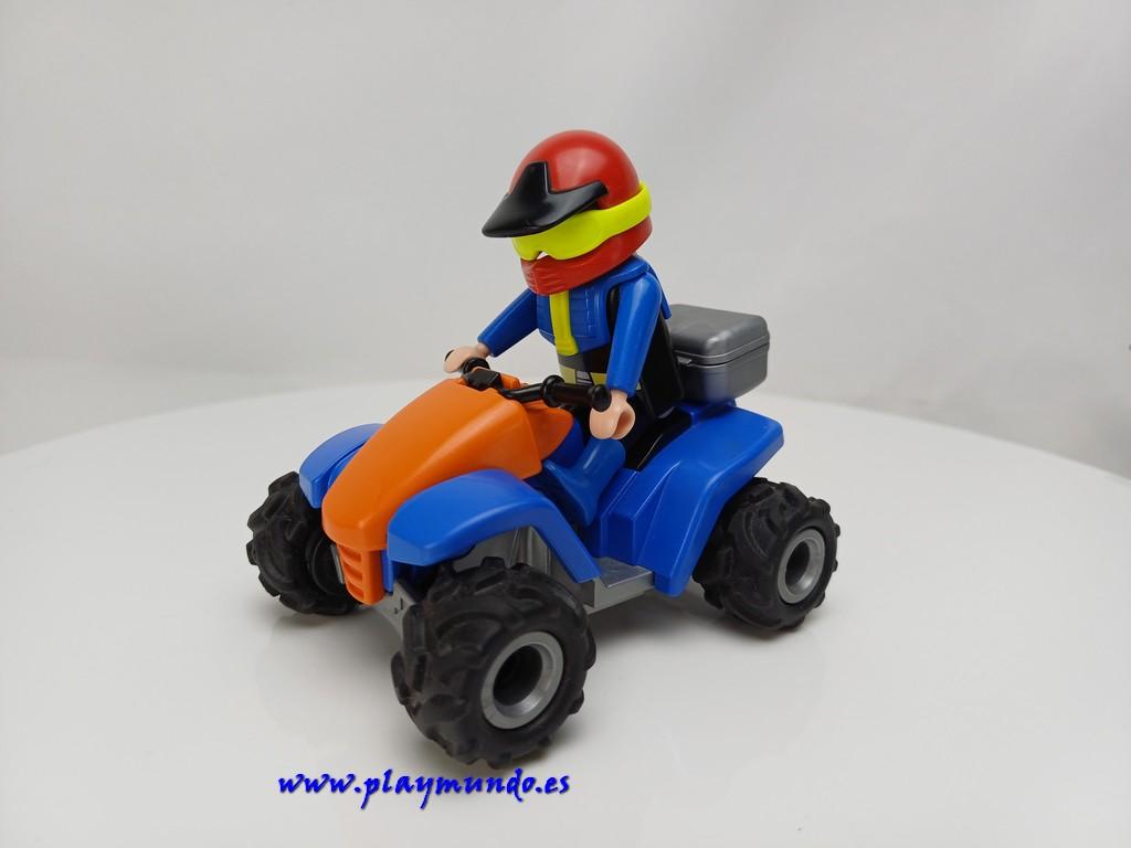 PLAYMOBIL QUAD CON PILOTO MOD34