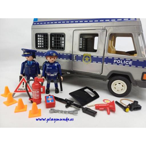 PLAYMOBIL 4023 FURGONETA DE POLICIA (AÑO 2011) [2]