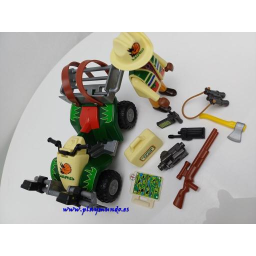 PLAYMOBIL 4176 EXPLORADOR EN QUAD (AÑO 2006) [2]