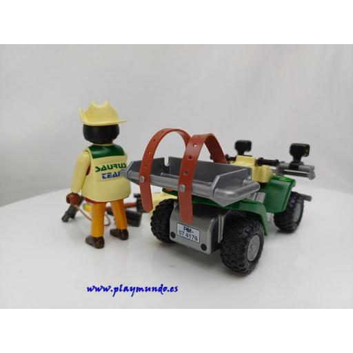 PLAYMOBIL 4176 EXPLORADOR EN QUAD (AÑO 2006) [3]