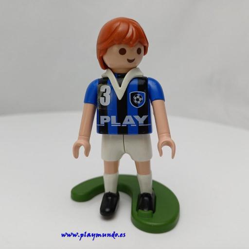 PLAYMOBIL MUÑECO CLICK FUTBOLISTA MOD1158
