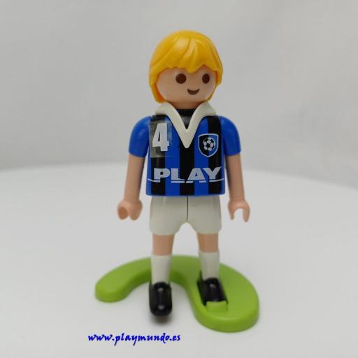 PLAYMOBIL MUÑECO CLICK FUTBOLISTA MOD1159