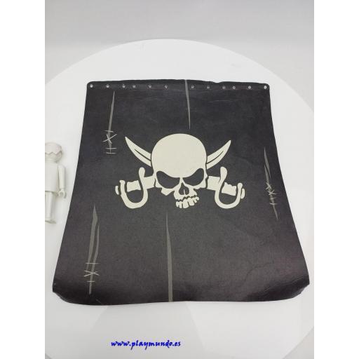 PLAYMOBIL VELA BARCO PIRATA 6678 