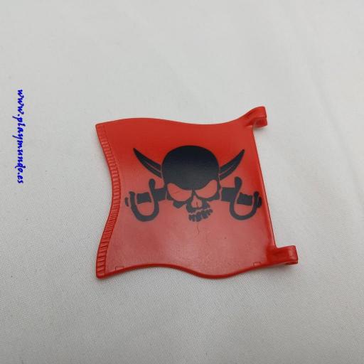 PLAYMOBIL BANDERA BARCO PIRATA 6678