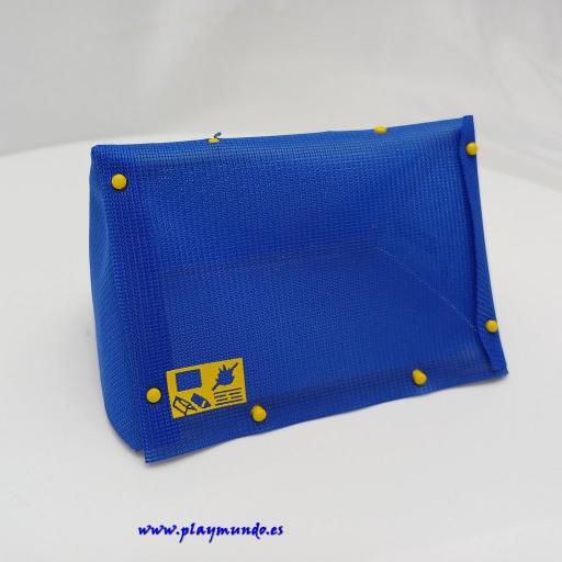 PLAYMOBIL TIENDA DE CAMPAÑA AZUL [2]