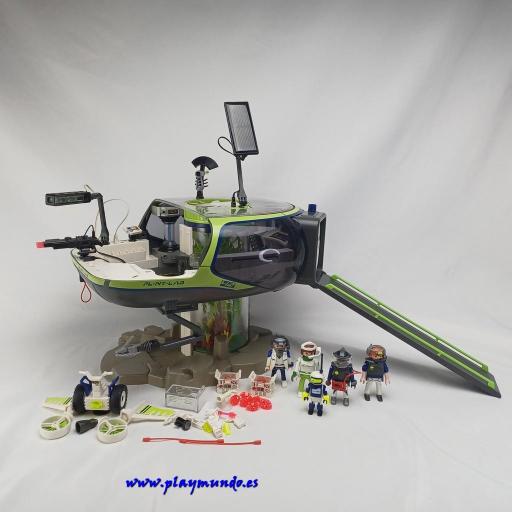 PLAYMOBIL 5149 BASE ESPACIAL DE LOS E-RANGERS (año 2011)