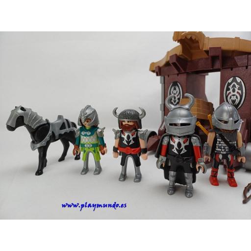 PLAYMOBIL 4837 CATAPULTA DRAGON GIGANTE CON CATAPULTA (AÑO 2009) [1]