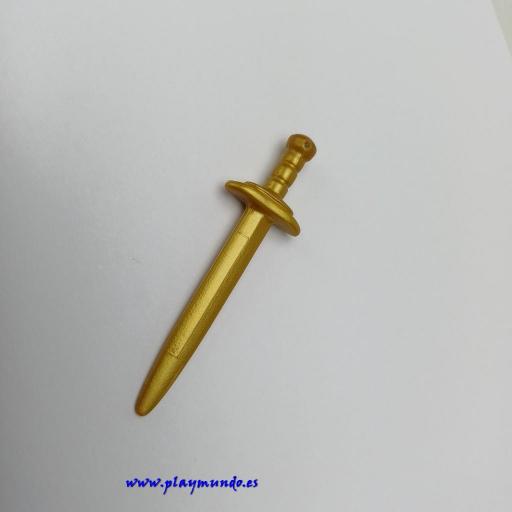 PLAYMOBIL ESPADA MEDIEVAL DORADA