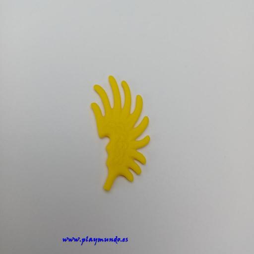 PLAYMOBIL PLUMA AMARILLA MEDIEVAL MOD059