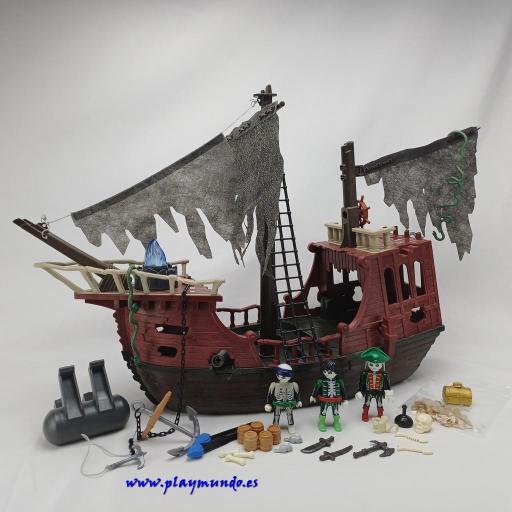 PLAYMOBIL  4806 BARCO PIRATA  FANTASMA (2008) [0]