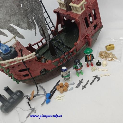 PLAYMOBIL  4806 BARCO PIRATA  FANTASMA (2008) [1]