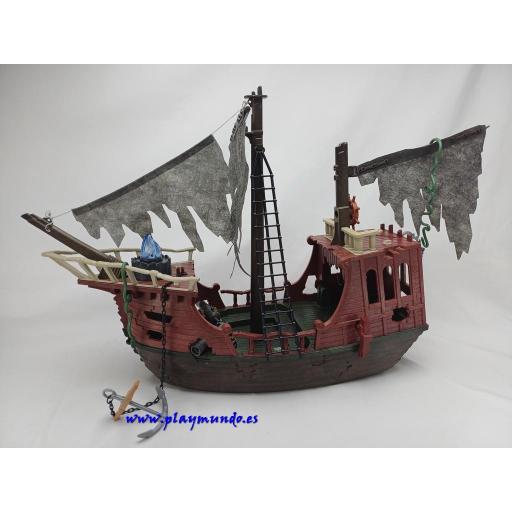 PLAYMOBIL  4806 BARCO PIRATA  FANTASMA (2008) [2]