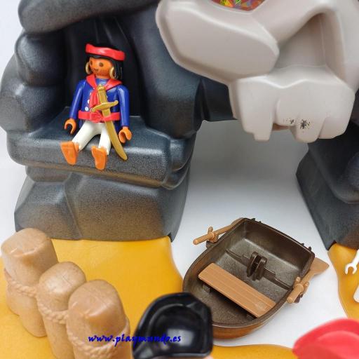PLAYMOBIL 4443 ISLA TESORO PIRATA (AÑO 2008) [2]