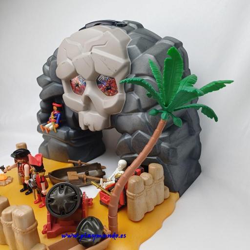 PLAYMOBIL 4443 ISLA TESORO PIRATA (AÑO 2008) [5]