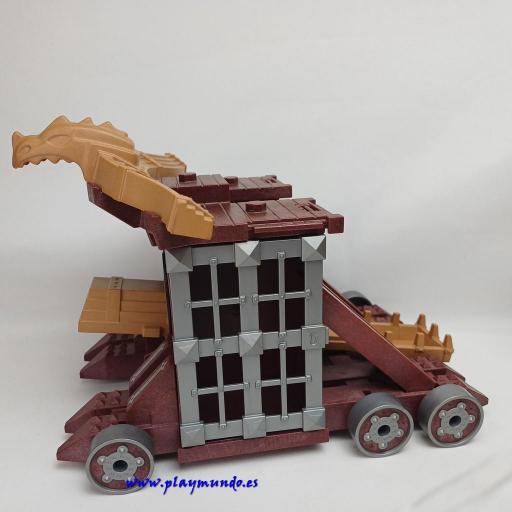 PLAYMOBIL 4837 CATAPULTA DRAGON GIGANTE CON CATAPULTA (AÑO 2009) [3]