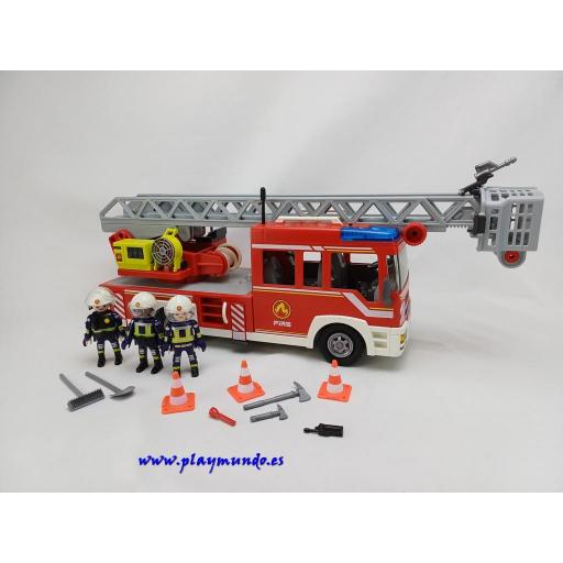 PLAYMOBIL  9463 CAMION DE BOMBEROS (AÑO 2018) Con luces y sonido. [0]