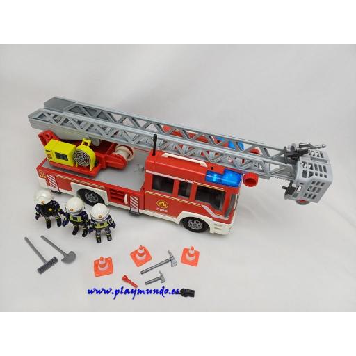 PLAYMOBIL  9463 CAMION DE BOMBEROS (AÑO 2018) Con luces y sonido. [1]