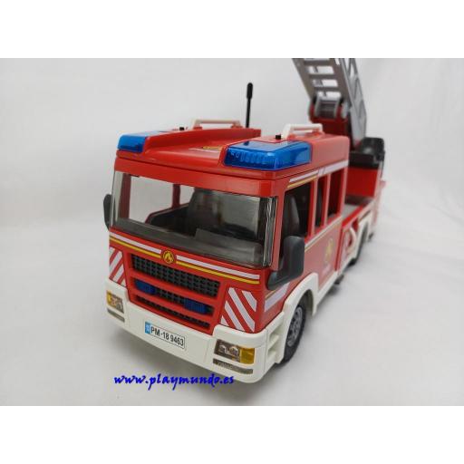 PLAYMOBIL  9463 CAMION DE BOMBEROS (AÑO 2018) Con luces y sonido. [4]