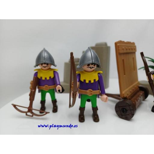 PLAYMOBIL 3889 ARQUEROS MEDIEVALES (AÑO 1997) [1]