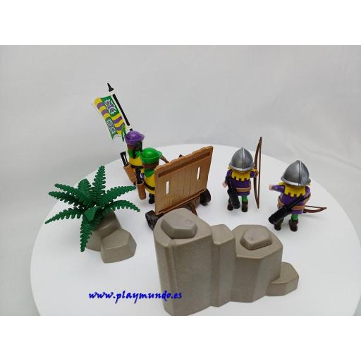 PLAYMOBIL 3889 ARQUEROS MEDIEVALES (AÑO 1997) [5]