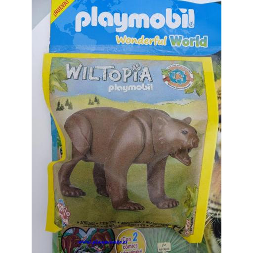 PLAYMOBIL REVISTA WILTOPIA Nº 8 (marzo 2026) Con figura de oso. [1]