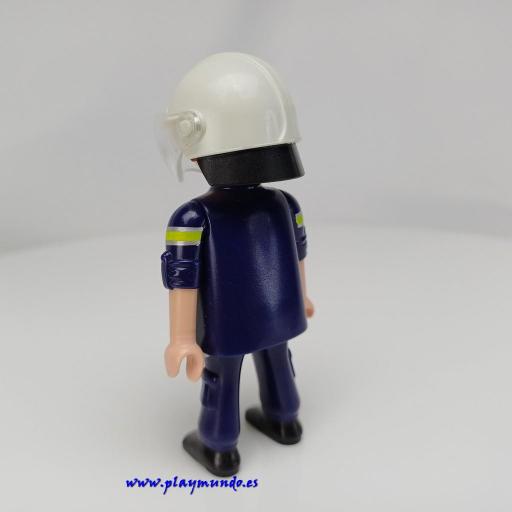 PLAYMOBIL MUÑECO CLICK BOMBERO OBRAS OTROS  MOD258 [0]