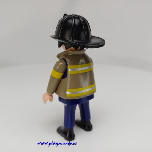 PLAYMOBIL MUÑECO CLICK BOMBERO OBRAS OTROS  MOD265 [1]