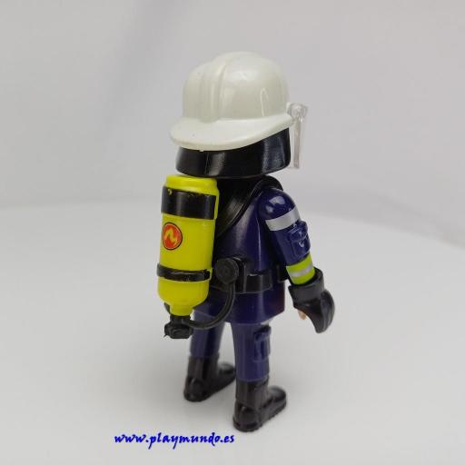 PLAYMOBIL MUÑECO CLICK BOMBERO OBRAS OTROS  MOD267 [1]