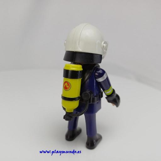PLAYMOBIL MUÑECO CLICK BOMBERO OBRAS OTROS  MOD268 [1]