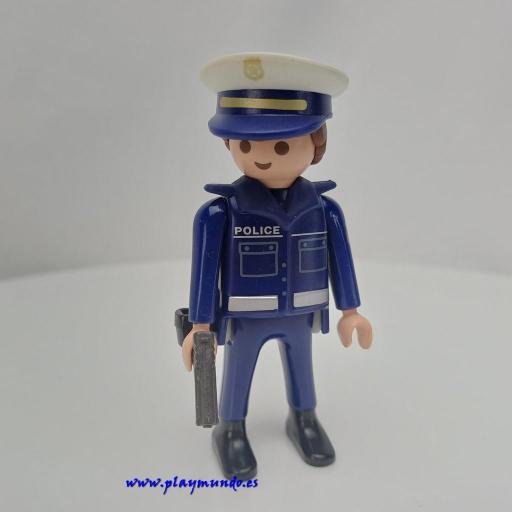 PLAYMOBIL MUÑECO CLICK POLICIA  MOD702