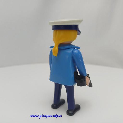 PLAYMOBIL MUJER MUÑECO CLICK  POLICIA MOD462 [0]