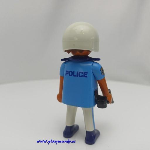 PLAYMOBIL MUÑECO CLICK POLICIA  MOD704 [1]