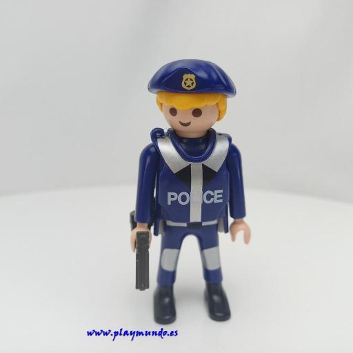 PLAYMOBIL MUÑECO CLICK POLICIA  MOD706 [0]