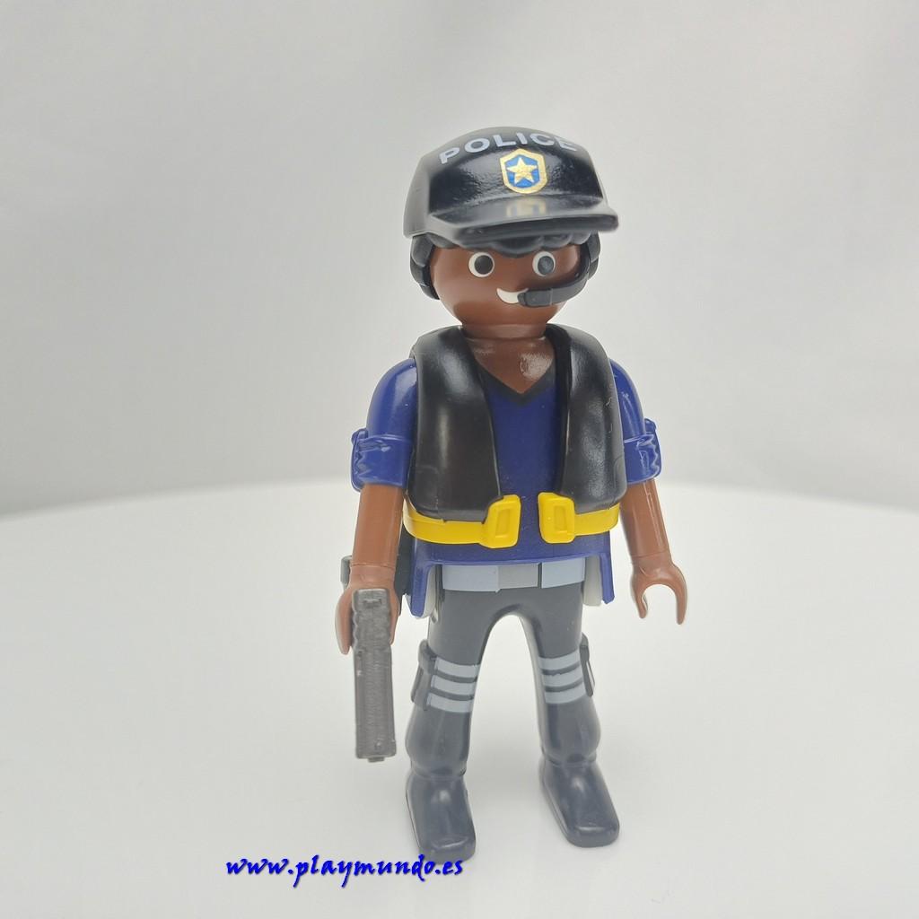 PLAYMOBIL MUÑECO CLICK POLICIA MOD707