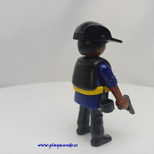PLAYMOBIL MUÑECO CLICK POLICIA  MOD707 [1]