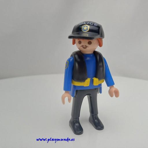 PLAYMOBIL MUÑECO CLICK POLICIA  MOD708 [0]